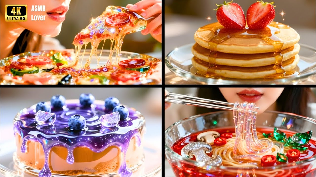 The Most Unreal Glass Food Compilation Ever - Satisfying ASMR😳 |