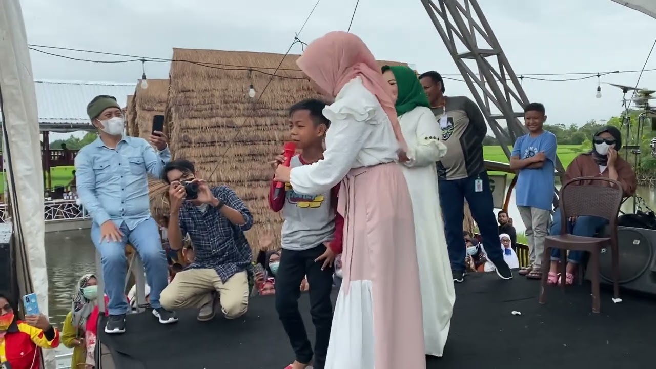 Selfi lida Tercengang mendengar suara anak kecil ini || ppkm