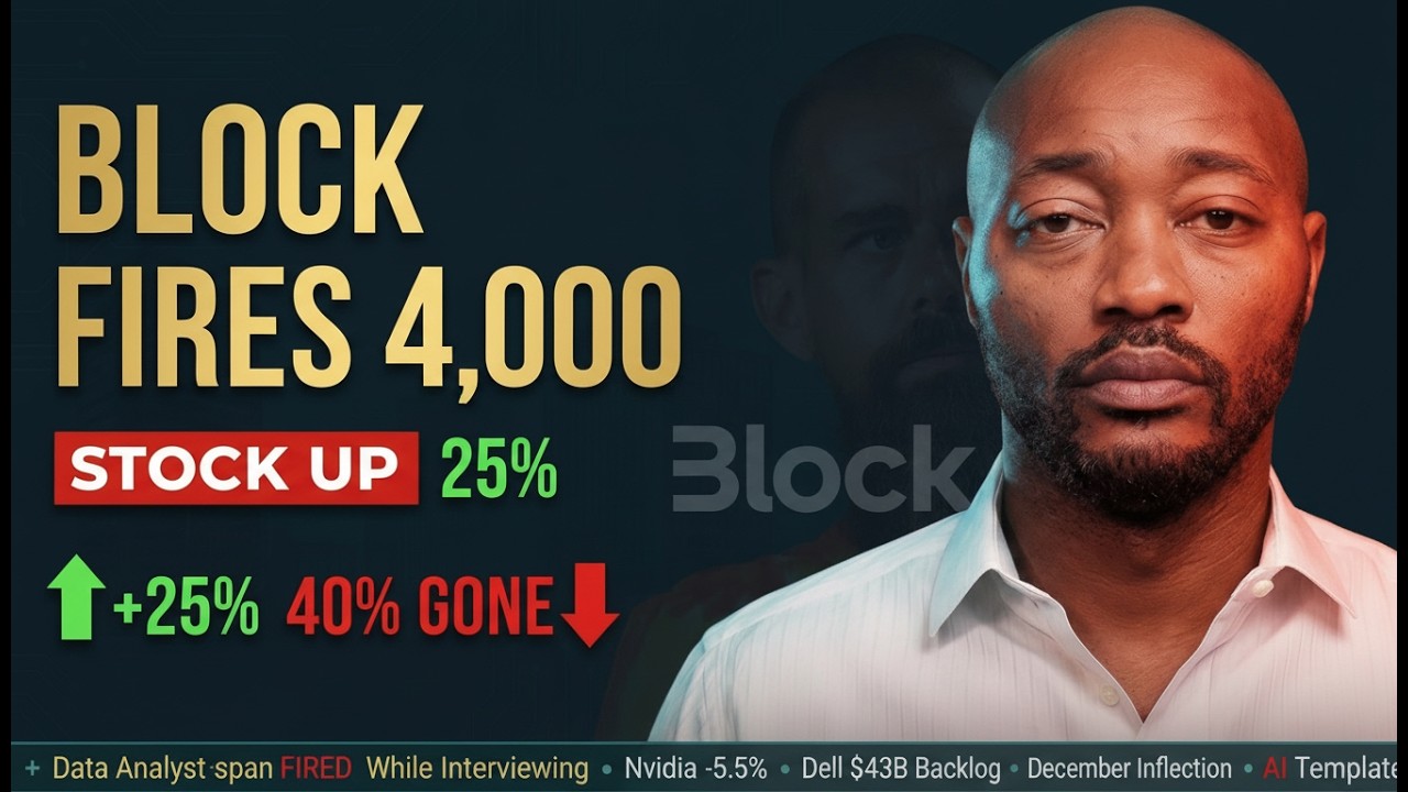 Block FIRES 4,000 — Stock SURGES 25% + Data Analyst FIRED While INTERVIEWING His Replacement