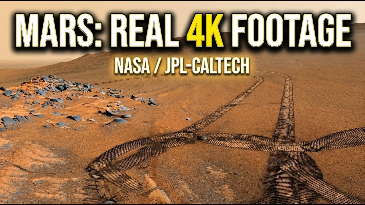 What Mars ACTUALLY Looks Like (Real 4K Surface Footage)