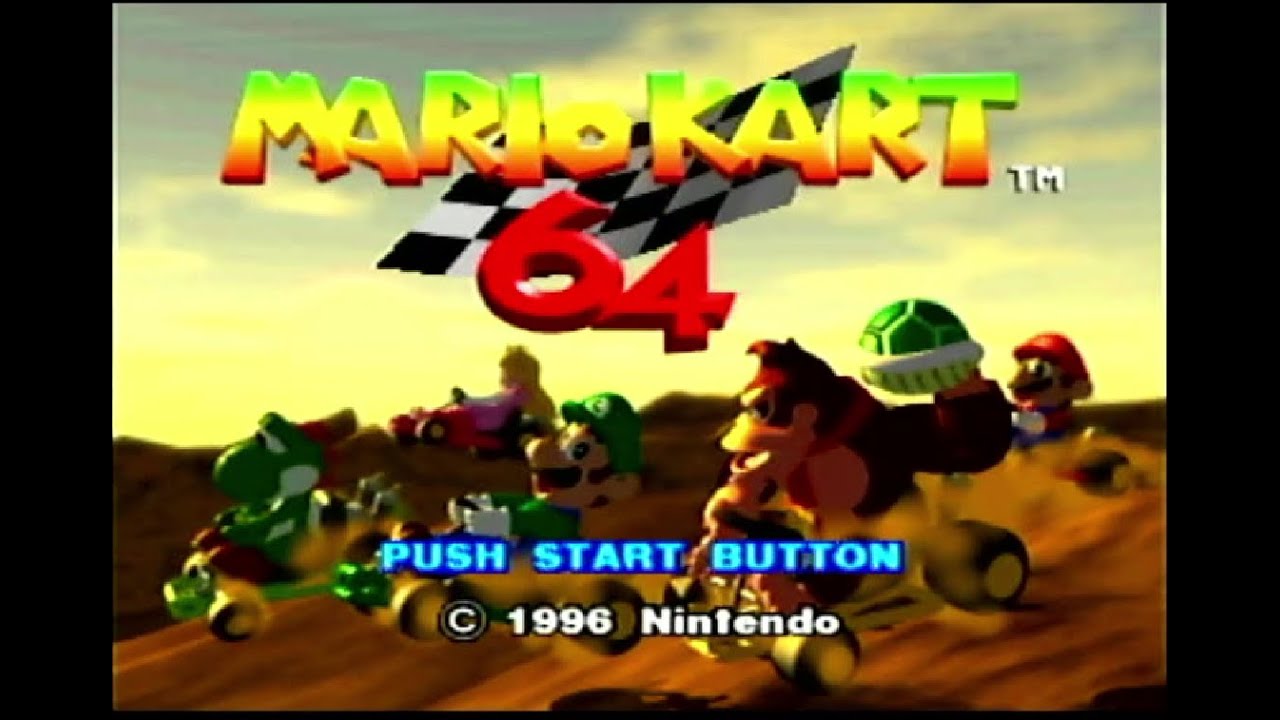 Mario Kart 64 online versus 4 reglas kaillera