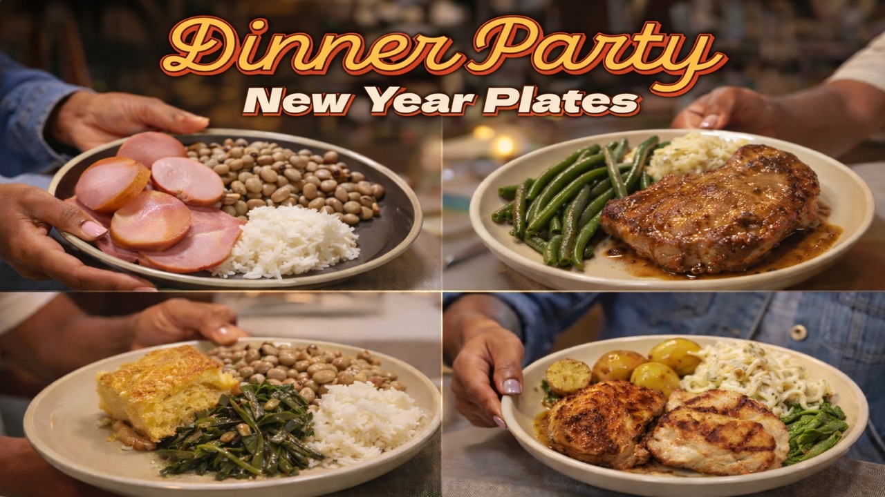 Black People Try Each Other's New Years Plates