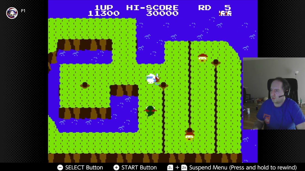 Dig Dug II (NES) on Nintendo Switch Online