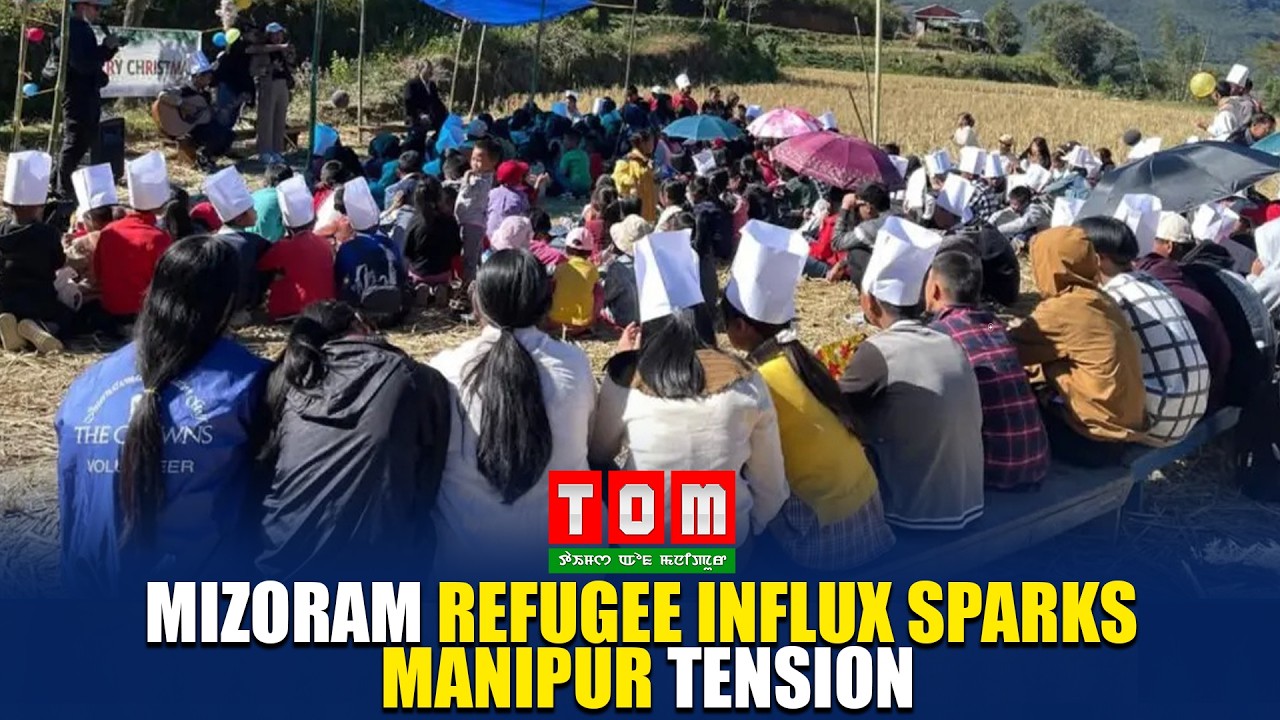 MIZORAM REFUGEE INFLUX SPARKS MANIPUR TENSION