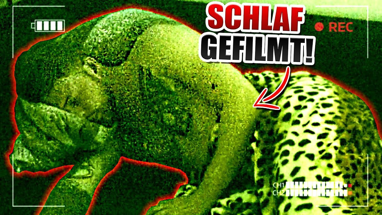 ANDRE im SCHLAF gefilmt!