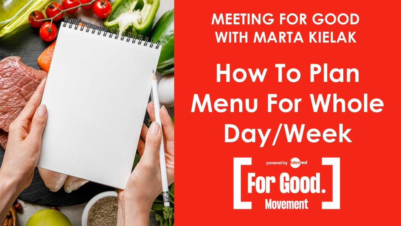 How To Plan Menu For Whole Day/Week (english subtitles)