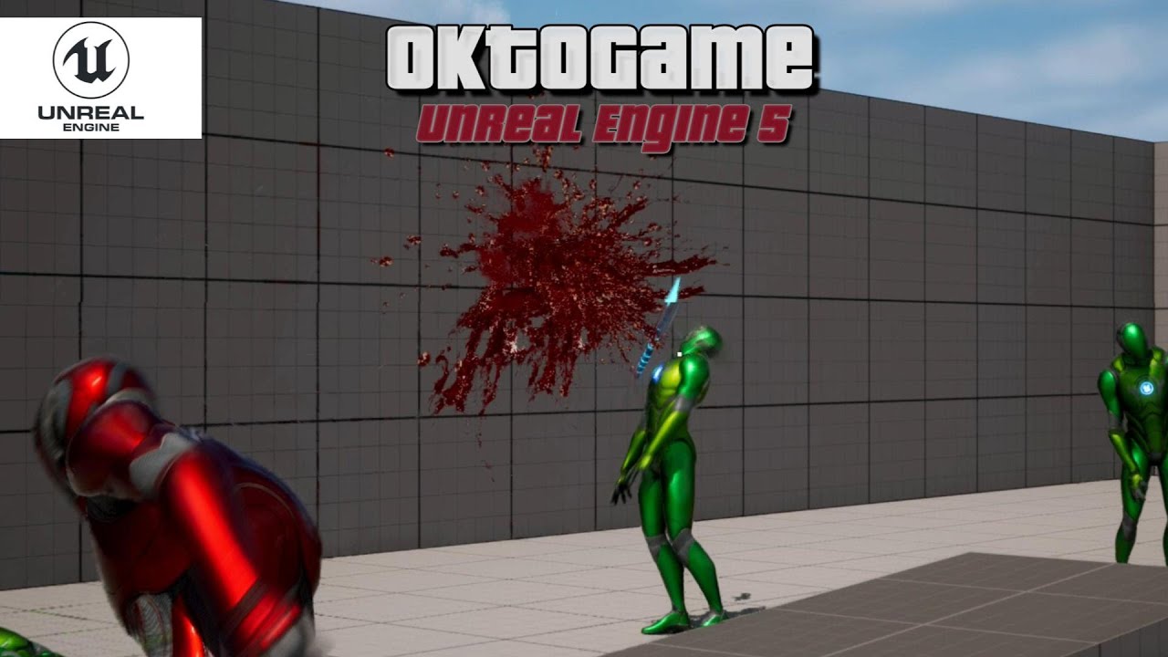UE5 God of War Test Axe Throw and Recall, Zombies and RagDoll Unreal Engine 5.2
