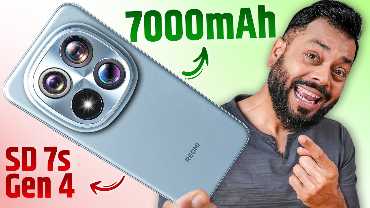 Redmi Note 15 Pro+ Unboxing & First Look ⚡ 7000mAh, SD 7s Gen 4, IP69K & More