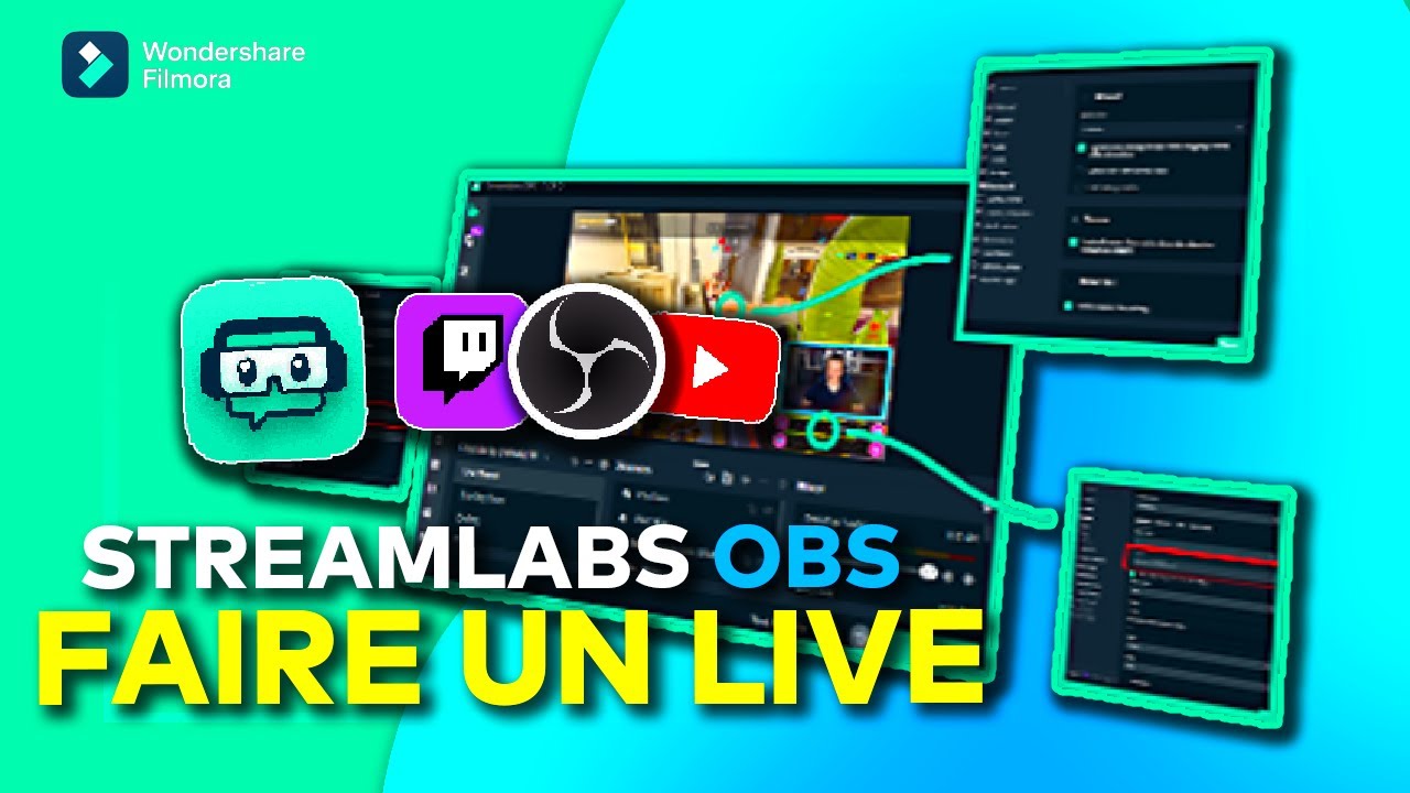 🎮 Configurer StreamLabs OBS pour stream sur TWITCH ou YOUTUBE