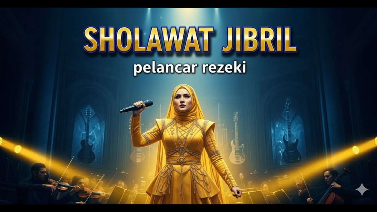 Sholawat jibril - pelancar rezeki - sholawat sore hari - sholawat versi ai