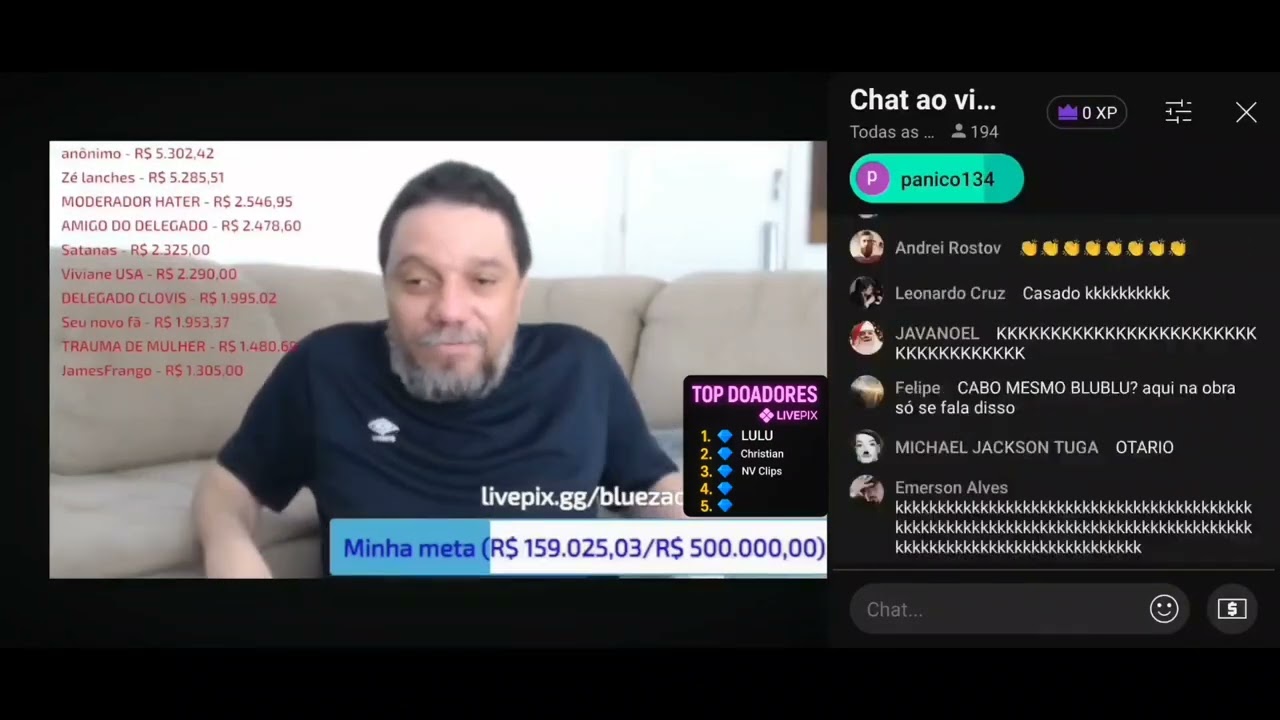 BLUEZAO DIZ QUE SEU RELACIONAMENTO COM SUELEN FOFA ACABOU DE VEZ
