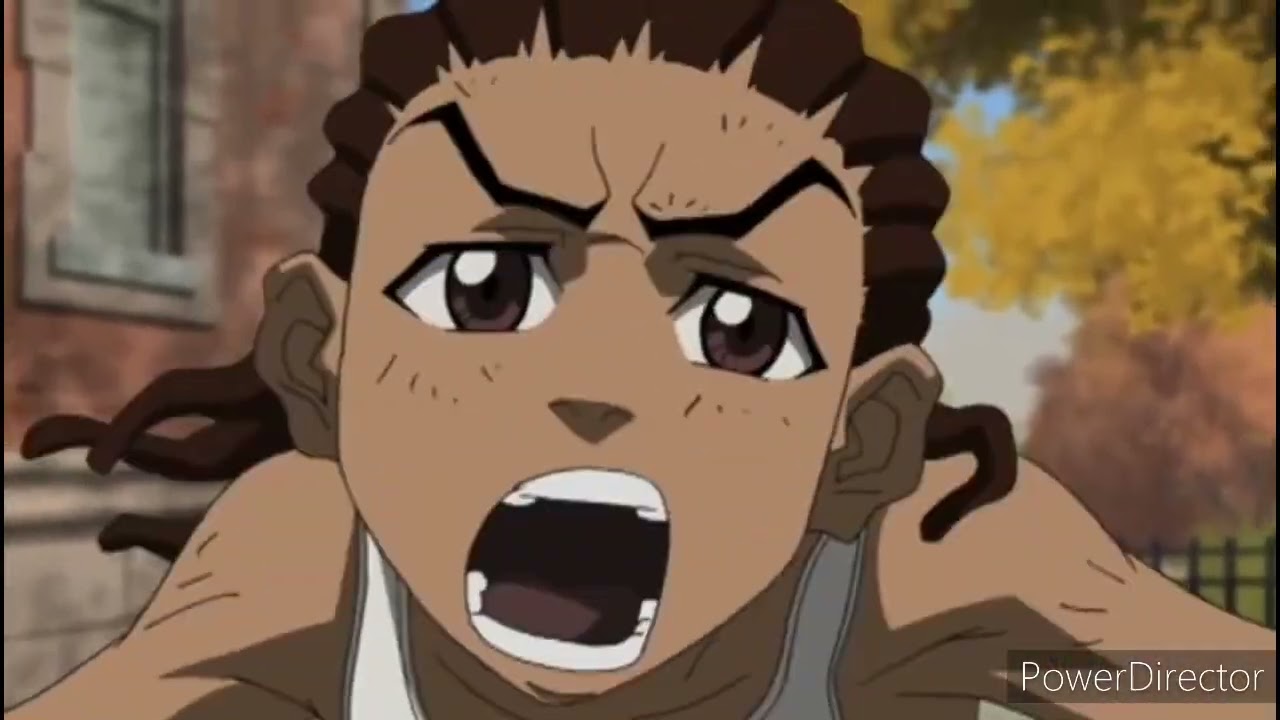 The Boondocks Riley Gets His Chain Snatched
