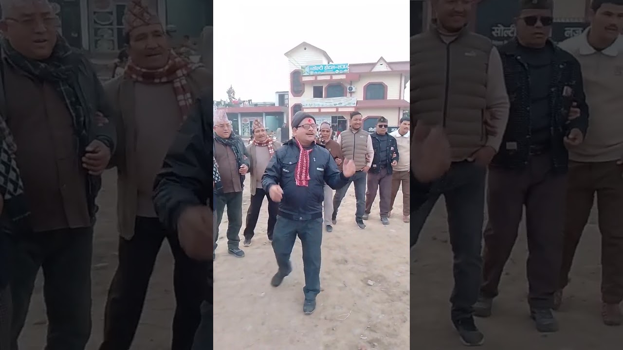 “धनगढीमा देउडा खेलेको
