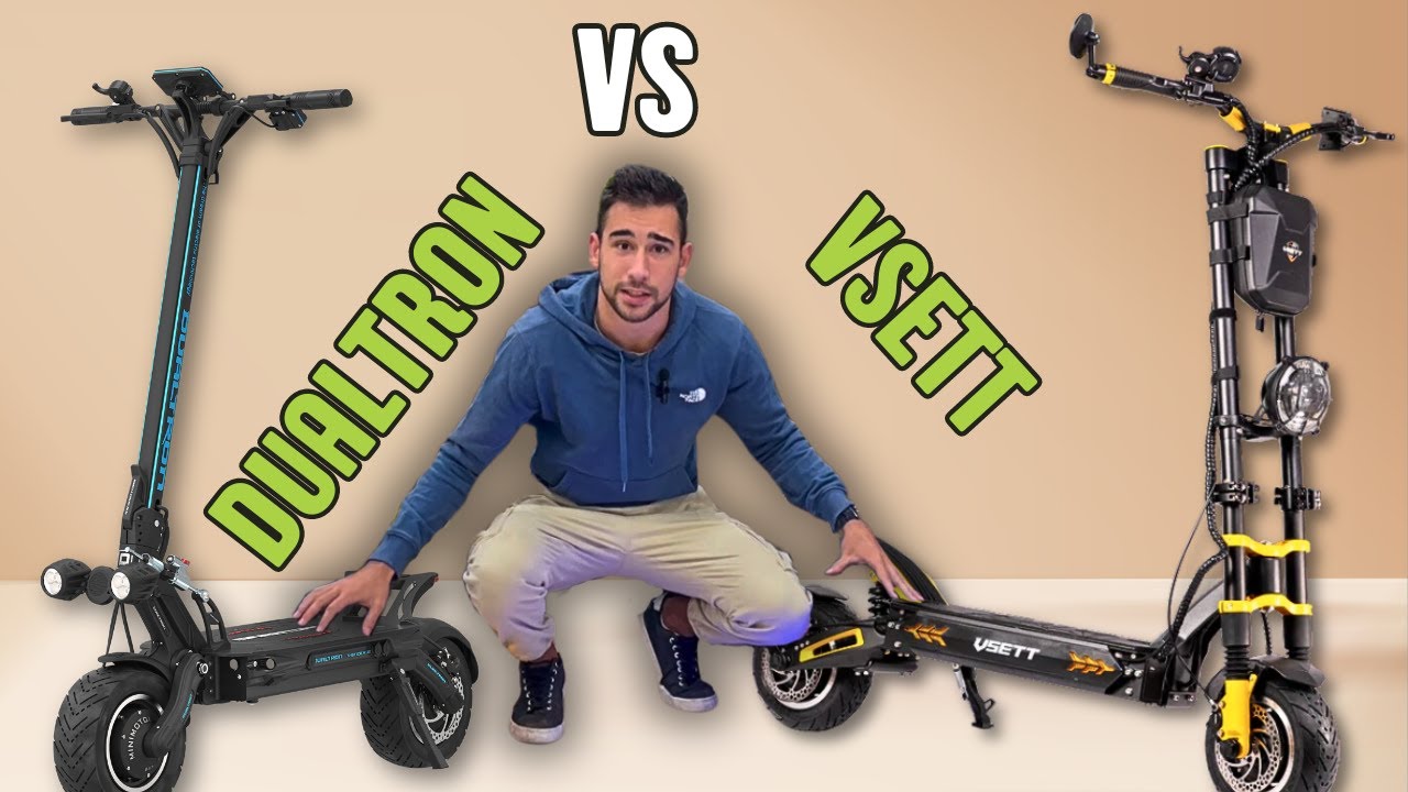 Dualtron Thunder 3 vs Vsett 11+ Super: Коя е най-мощната електрическа тротинетка?
