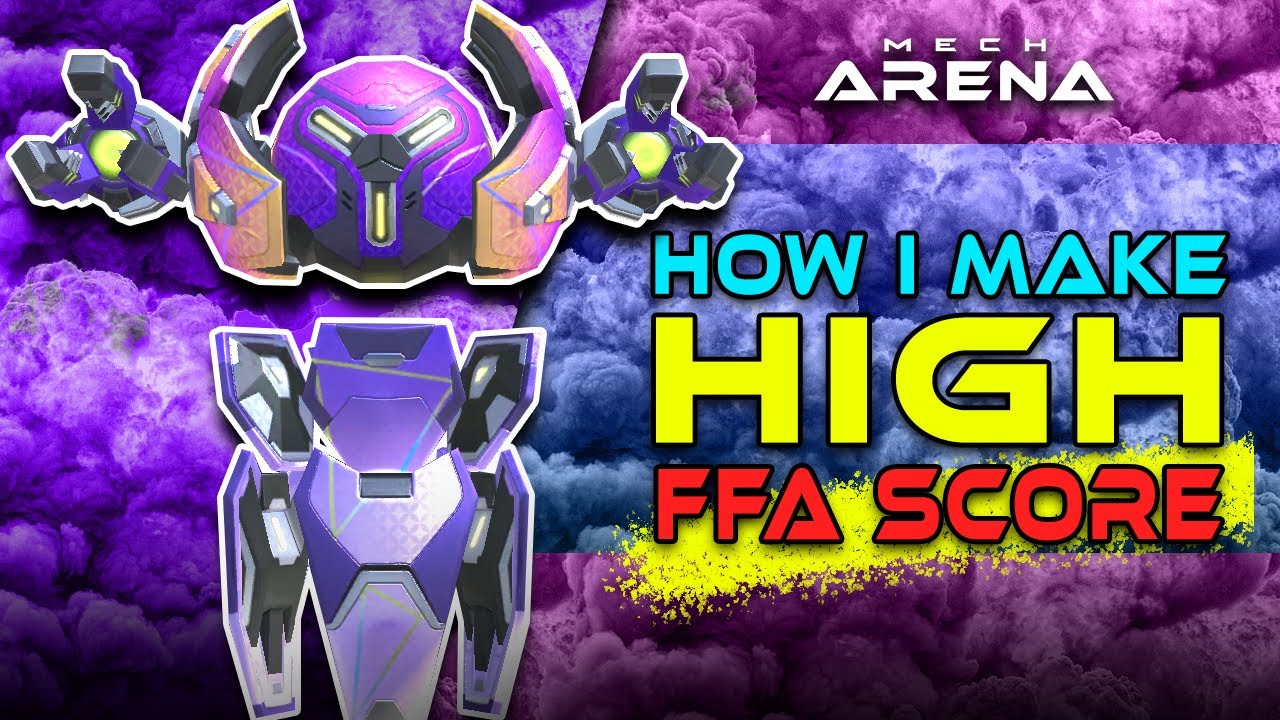 How I Make High FFA Score - Mech Arena - FFA Gameplay