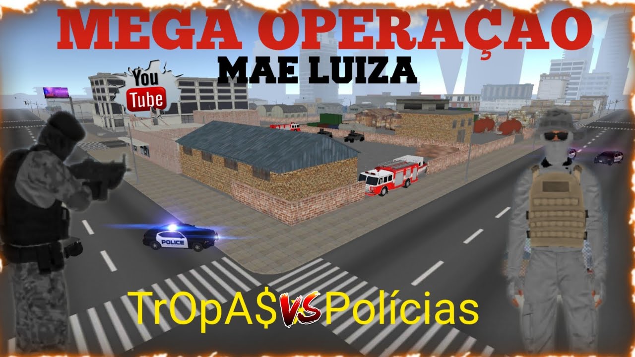 JUSTICE RIVALS 3 - MEGA OPERAÇÃO MAE LUIZA🔥TROPA X POLÍCIA🔥