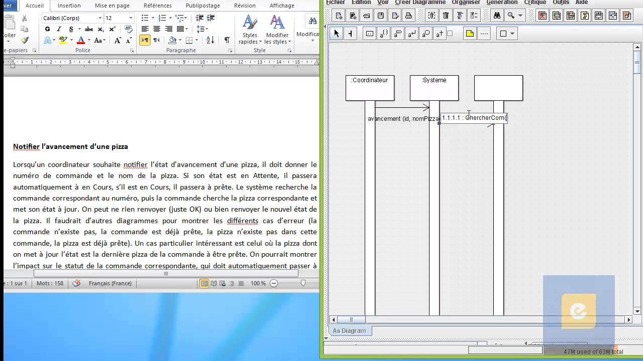 Diagramme de séquence : Exercice  2