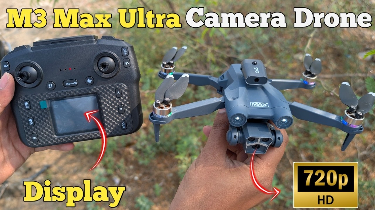 M3 Max Ultra Camera Drone Unboxing, Flying, Camera Test & Review