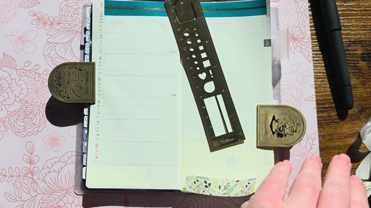 Plan with Me- Hobonichi Weeks- March 2nd to the 8th, 2026
