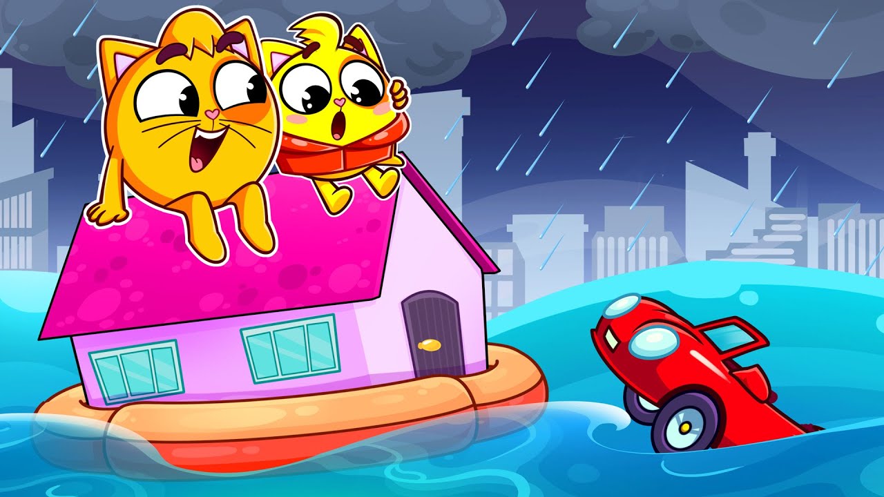Flood Rescue Mission 🌊 Funny Kids Songs and Nursery Rhymes 🐨 Koalala from Baby Zoo