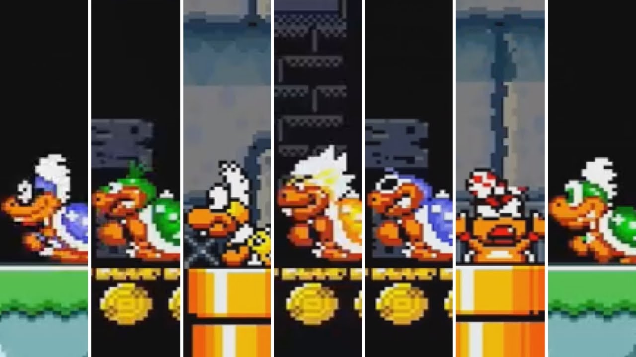 クッパ7人衆【スーパーマリオワールド】
