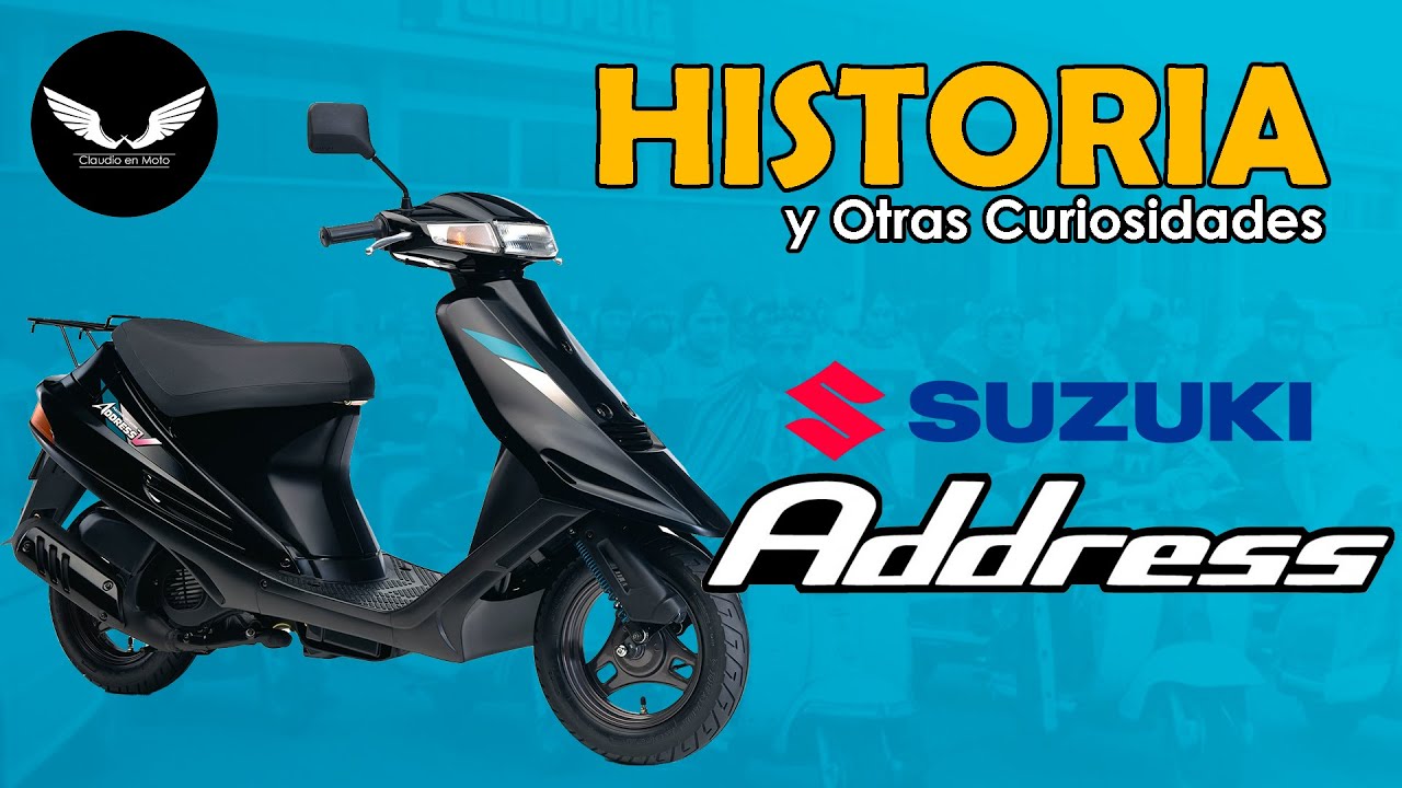 HISTORIA SUZUKI ADDRESS y el Modelo Exclusivo que podría hacerte RICO!  | Claudio en Moto