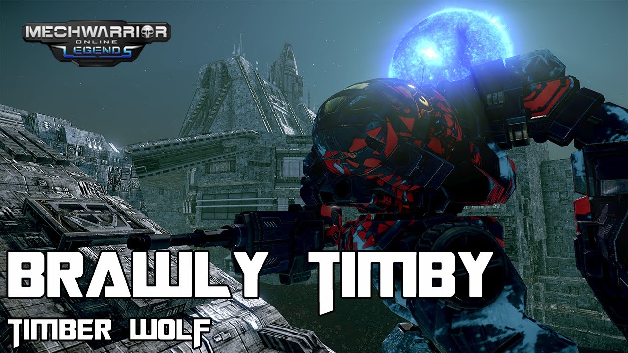 Pulse Lasers and One Big Ballistic - Timber Wolf | Mechwarrior Online