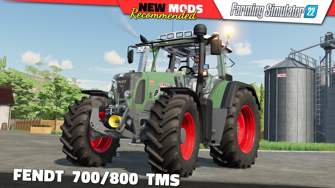FS22 | FENDT 700/800 TMS - Farming Simulator 22 New Mods Review 2K60