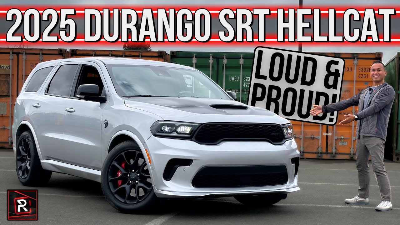 The 2025 Dodge Durango SRT Hellcat Is An Obnoxious SUV With Charming Muscle Car Vibes