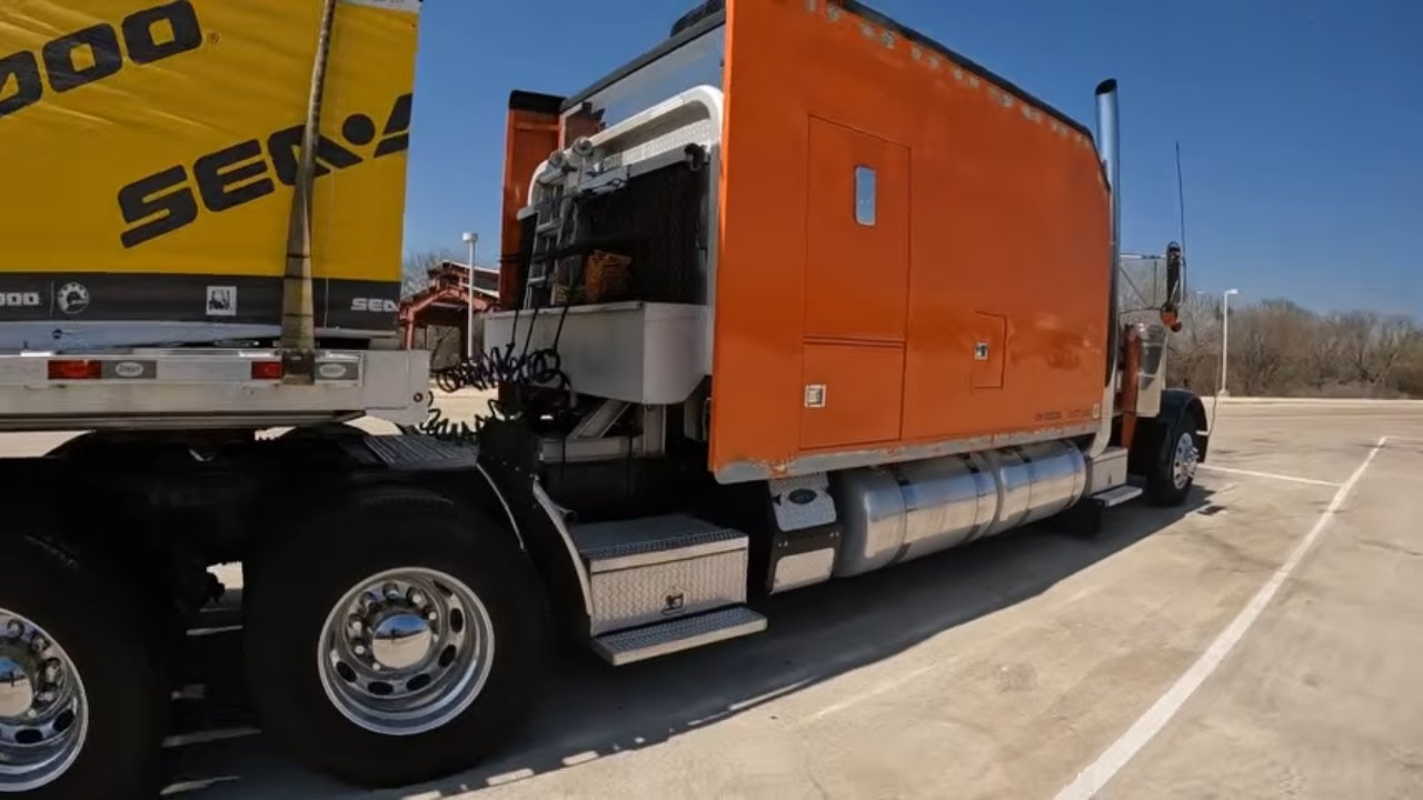 #808 My Naked Truck The Life of an Owner Operator Flatbed Truck Driver 