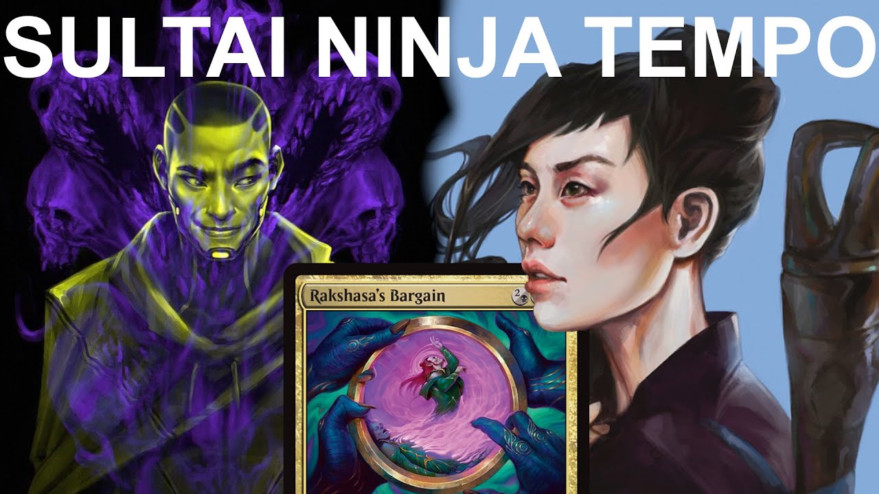 BARGAIN WITH NINJAS! Legacy Sultai Ninja Tempo. Yuriko and Kaito Bargaining with the Rakshasa! MTG