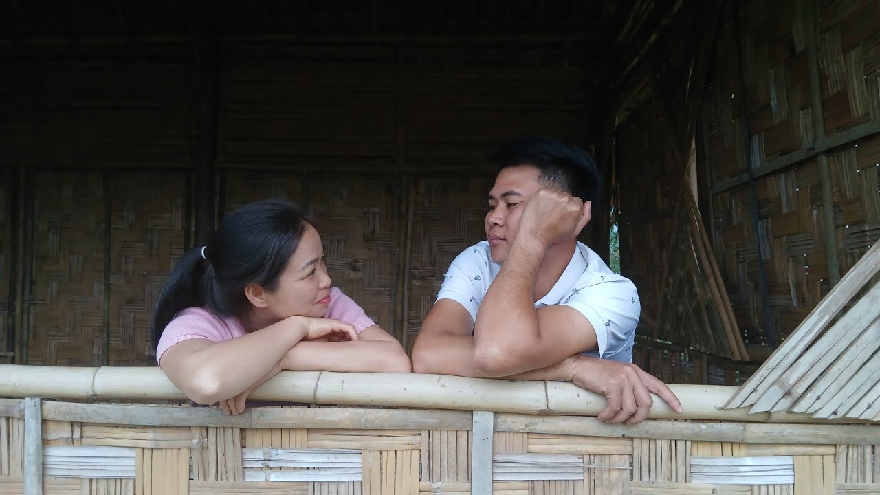 Nhan confided in Ha about her family. go fishing together
