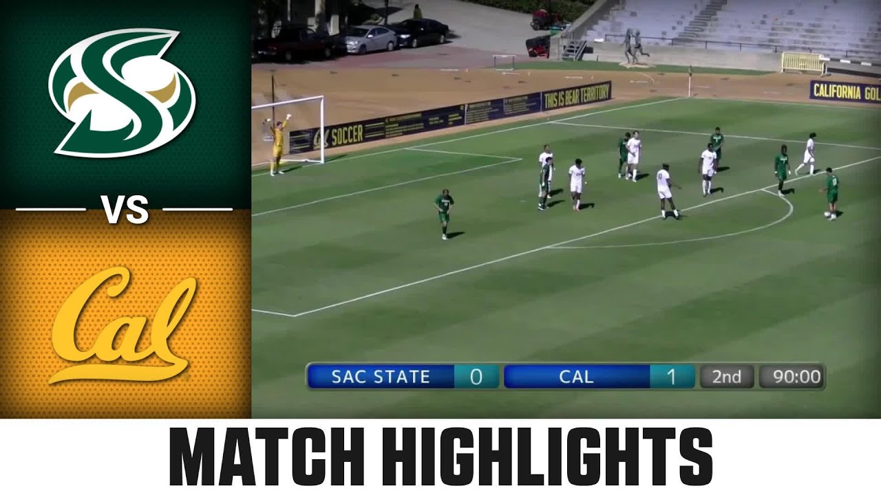 Sacramento State vs. Cal Match Highlights | 2024 ACC Men's Soccer