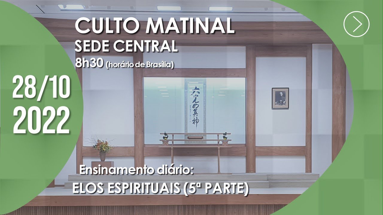 Culto Matinal | 