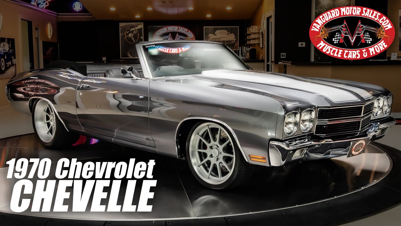 1970 Chevrolet Chevelle Convertible Restomod For Sale Vanguard Motor Sales #4172