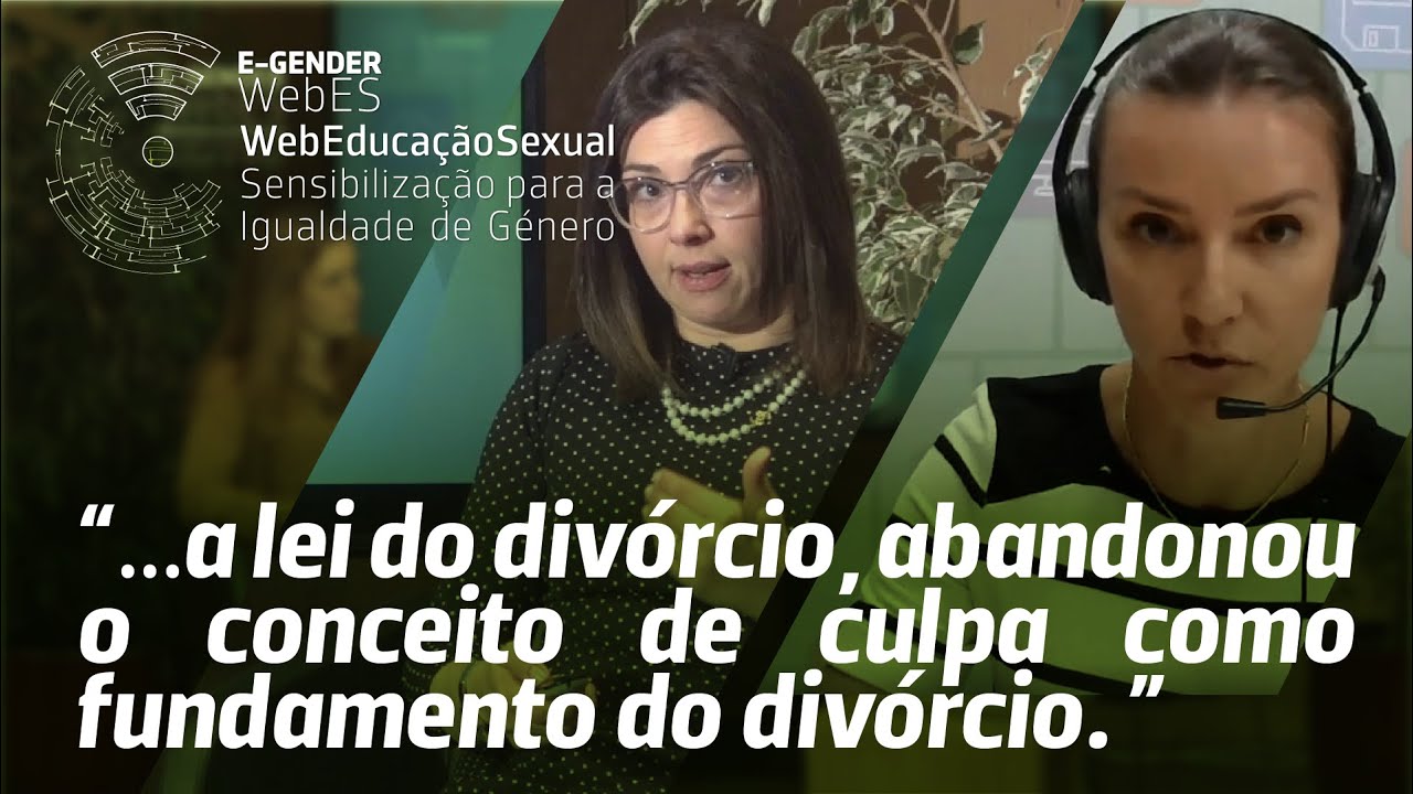 🚻 Webinar 11/11 - ❝a lei do div&oacute;rcio, abandonou o conceito de culpa como fundamento do div&oacute;rcio. ❞