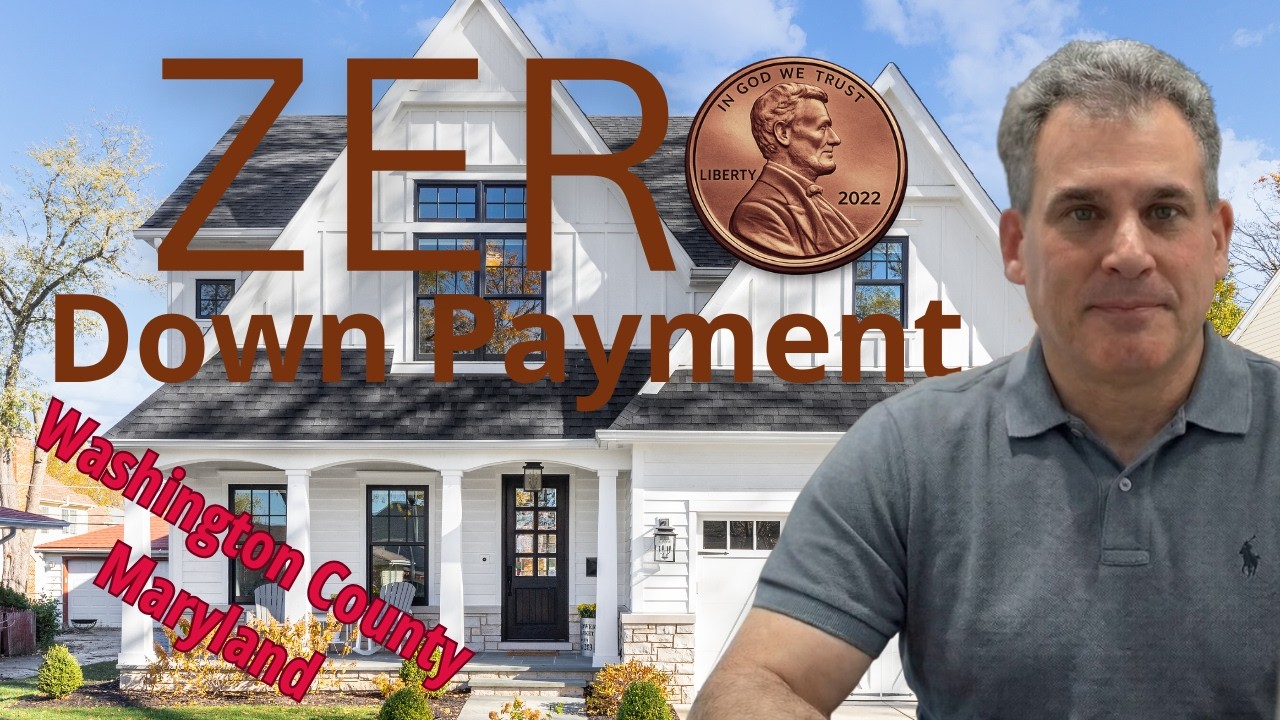 No Money Down Mortgages in Washington County Maryland - VA, USDA & Conventional