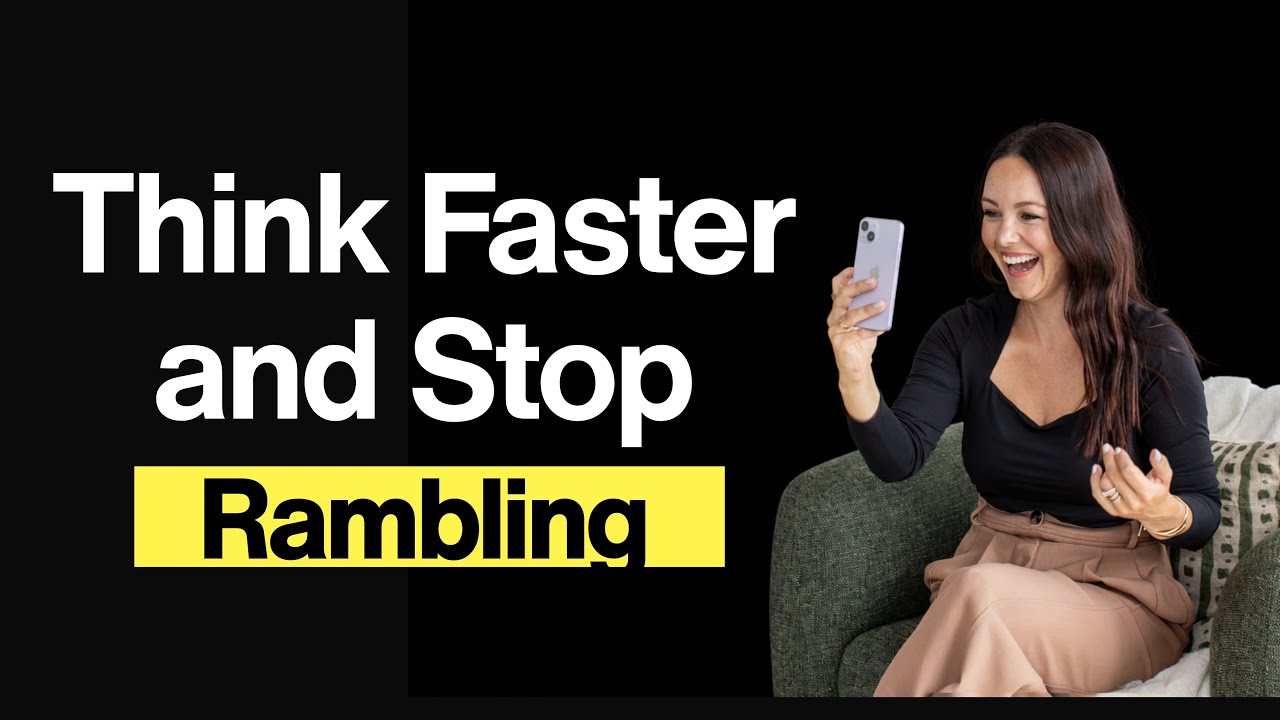 The 3-Step Framework that Forces You to Stop Rambling