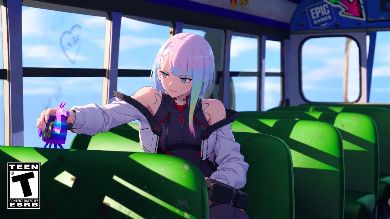 Cyberpunk: Edgerunners ANIME Arrives Official Trailer - Fortnite