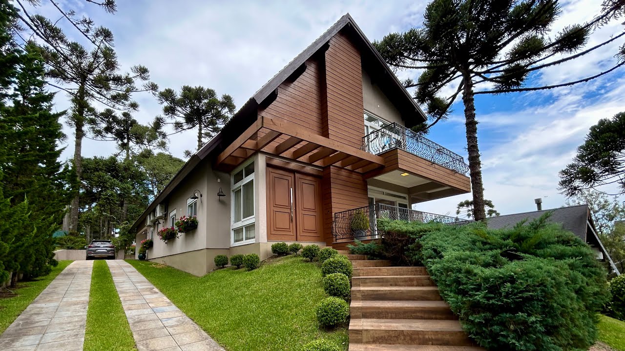 🏡 Residência Espetacular no Condomínio Aspen em Gramado | Alto Padrão na Serra Gaúcha ✨