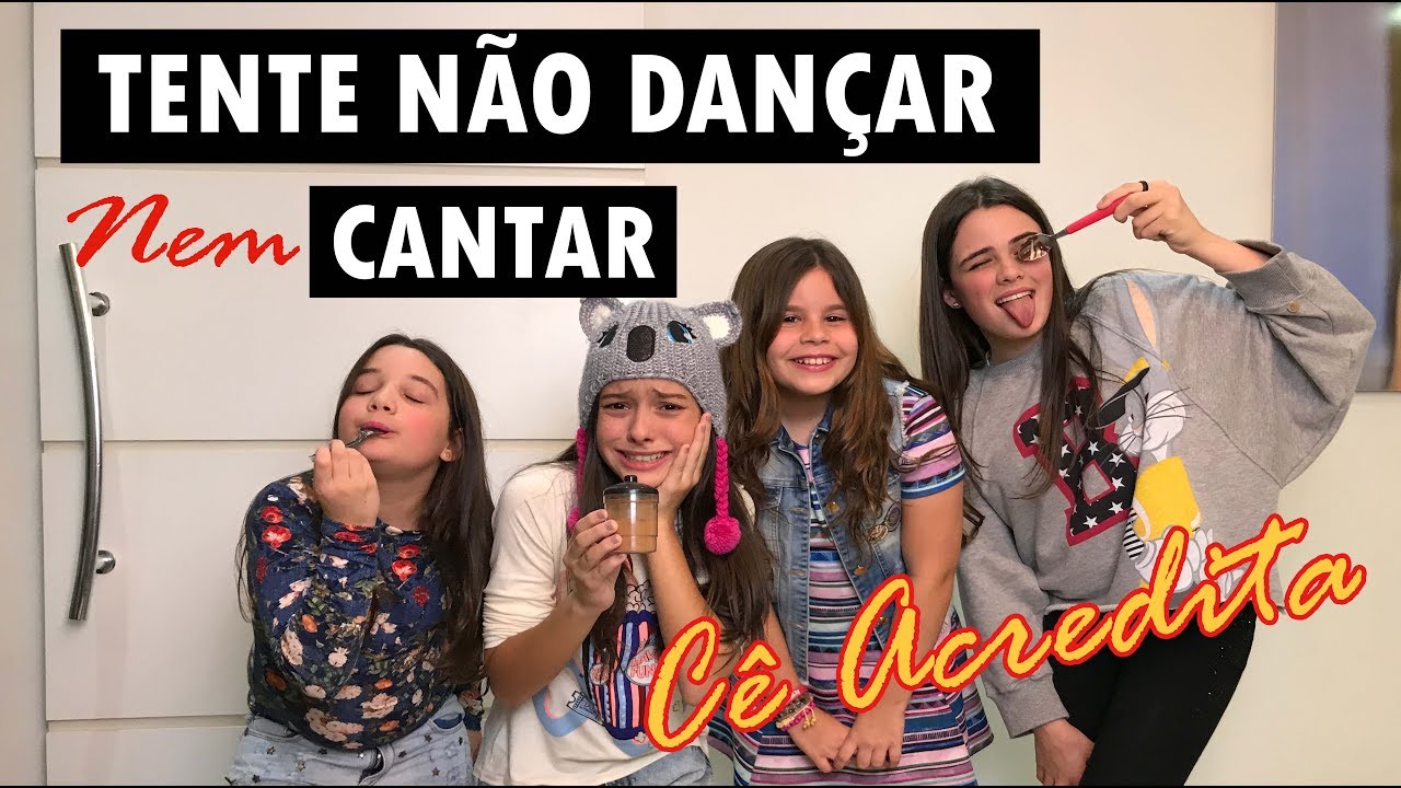 TENTE NÃO DANÇAR E NEM CANTAR - Ft. LUARA FONSECA, BELA BENITE,  JUJU BENITE