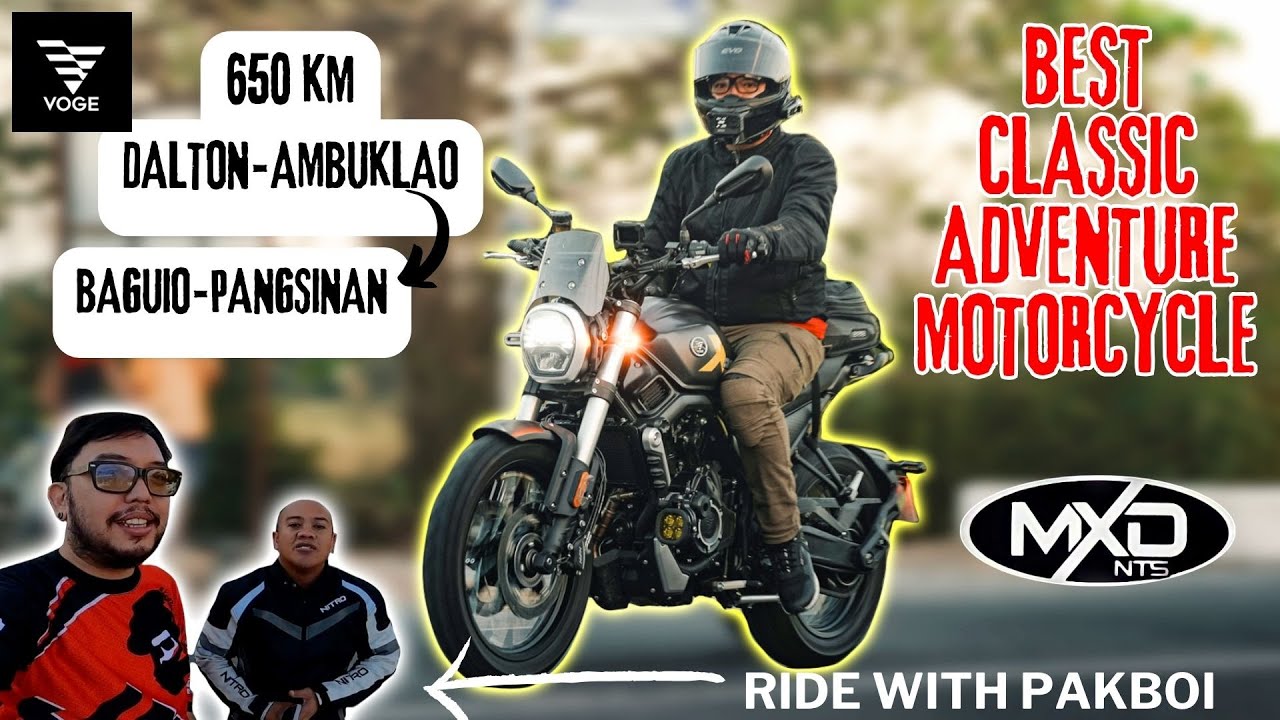 VOGE 525 ACX BREAK-IN 650 KM RIDE REVIEW from DALTON-AMBUKLAO-BAGUIO-PANGASINAN | ASIAN PAKBOI/JMAC
