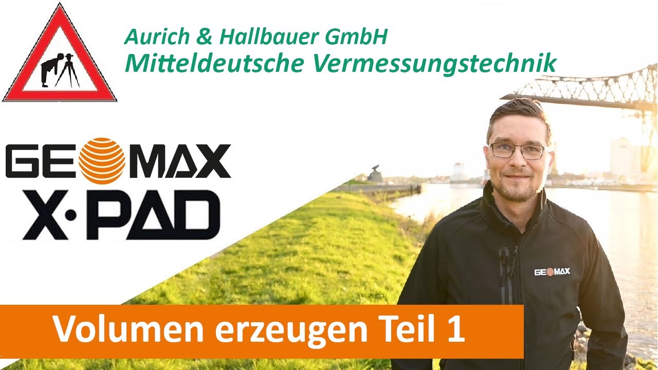 GeoMax X-Pad - Volumen erzeugen Teil 1: Lagerhalde / Baugrube