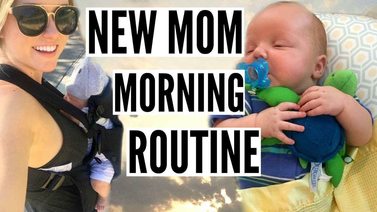 MY MORNING ROUTINE AS A NEW MOM