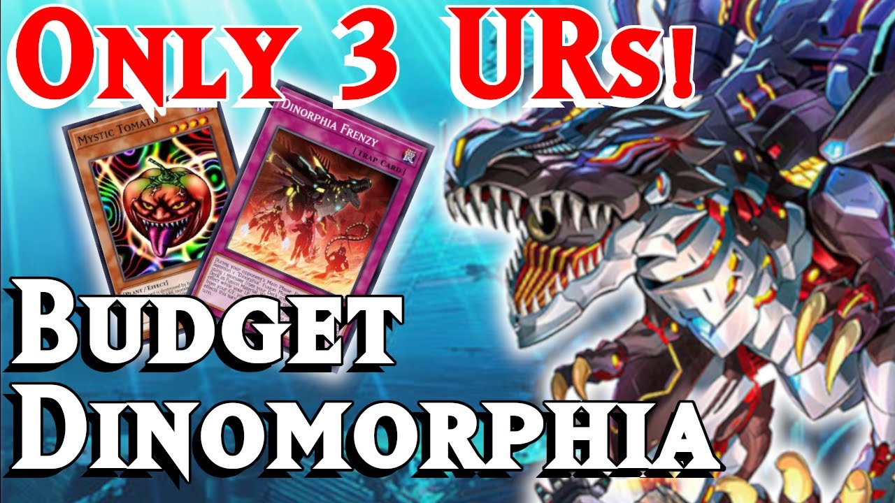 Бесплатная соревновательная игра Pure Dinomorphia! Yugioh MasterDuel, рейтинговый геймплей, бюдже...