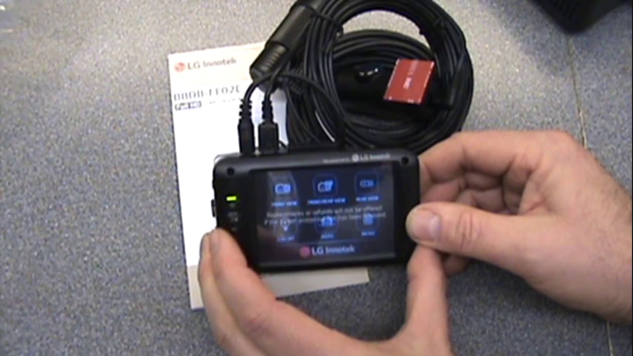 LG Innotek Dual Camera Dashcam