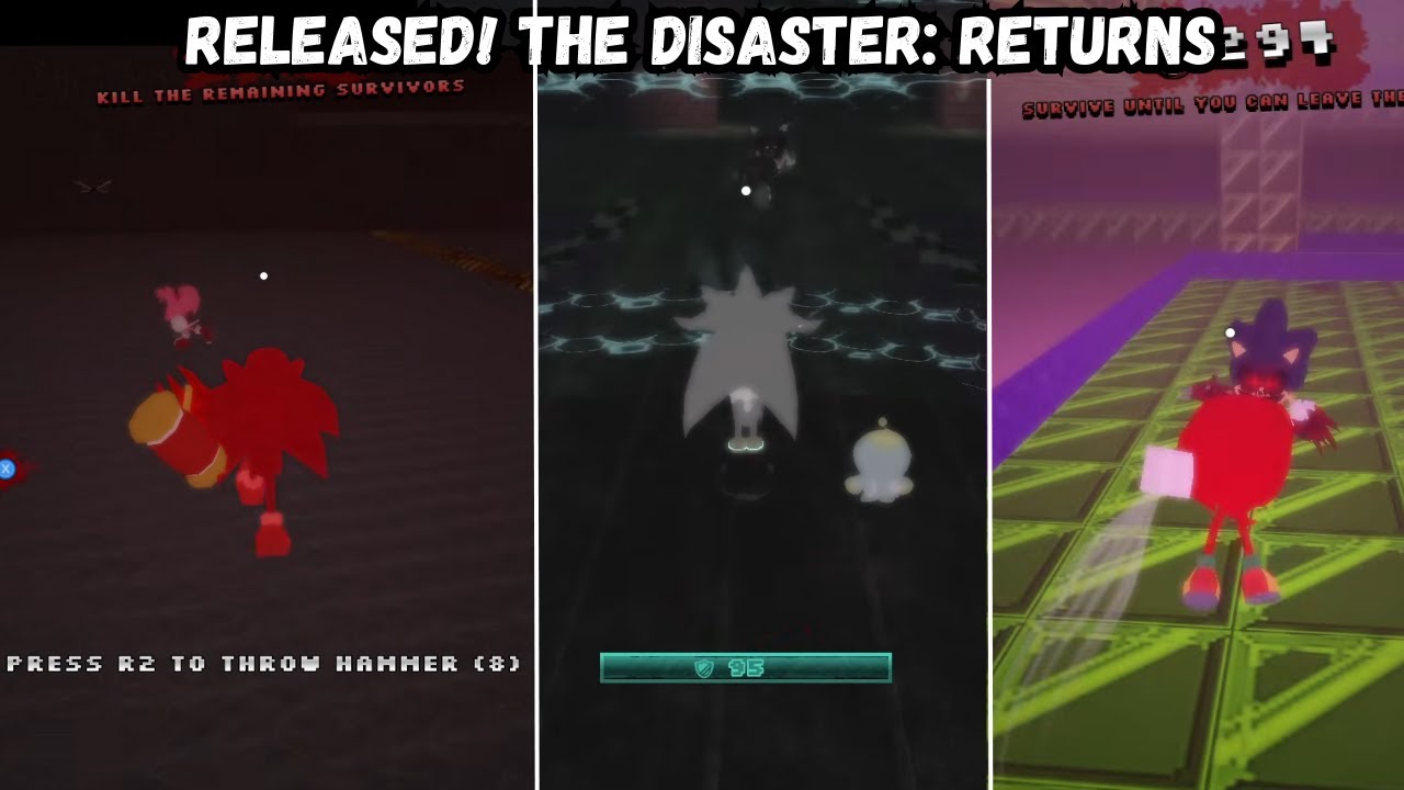 RELEASED! The Disaster: Returns - Sonic.exe The Disaster Returns - game cancelled