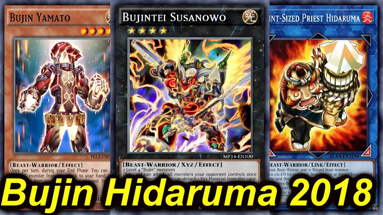 【YGOPRO】BUJIN DECK 2018