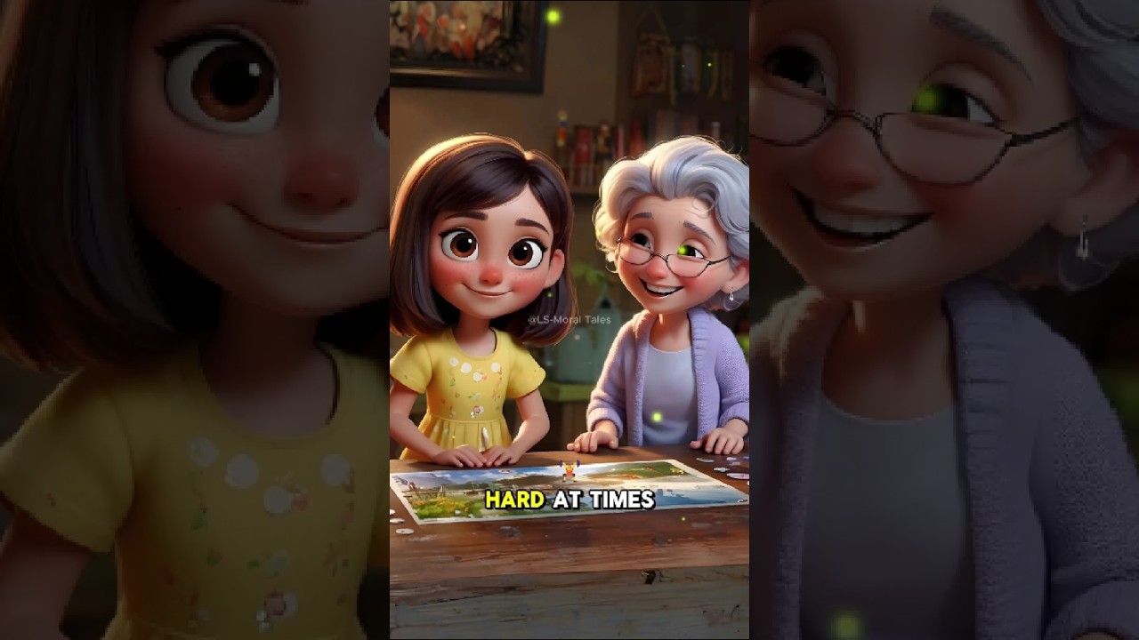 Zara&rsquo;s Puzzle of Honesty #ai #kids #shorts #wisdom #aishorts #kidsshorts #motivation #lsmoraltales