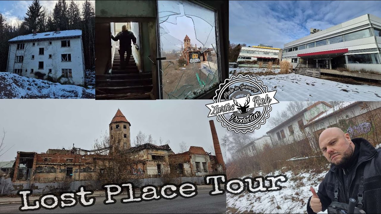 LOST PLACES Tour 🕰️Schwarzwald🌲 Verlassener Schlachthof,Spielepark,Wohnhaus & Zeitschaltuhrenfirma🏚️